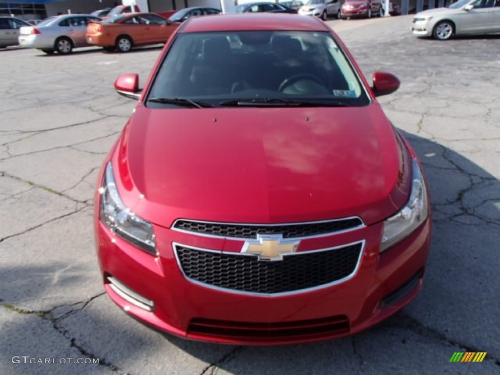 2014 Cruze LT - Crystal Red Tintcoat / Jet Black photo #3