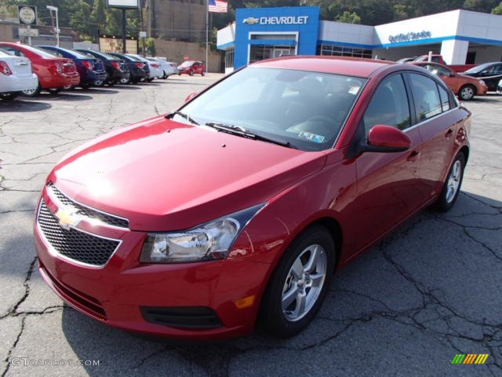 2014 Cruze LT - Crystal Red Tintcoat / Jet Black photo #4