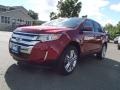 2013 Ruby Red Ford Edge Limited AWD  photo #7