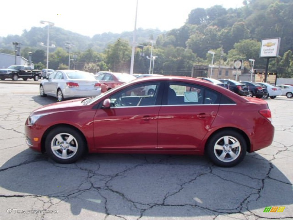 2014 Cruze LT - Crystal Red Tintcoat / Jet Black photo #5
