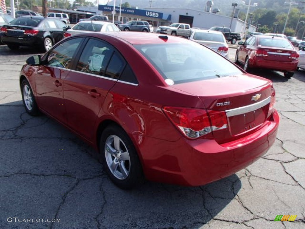 2014 Cruze LT - Crystal Red Tintcoat / Jet Black photo #6