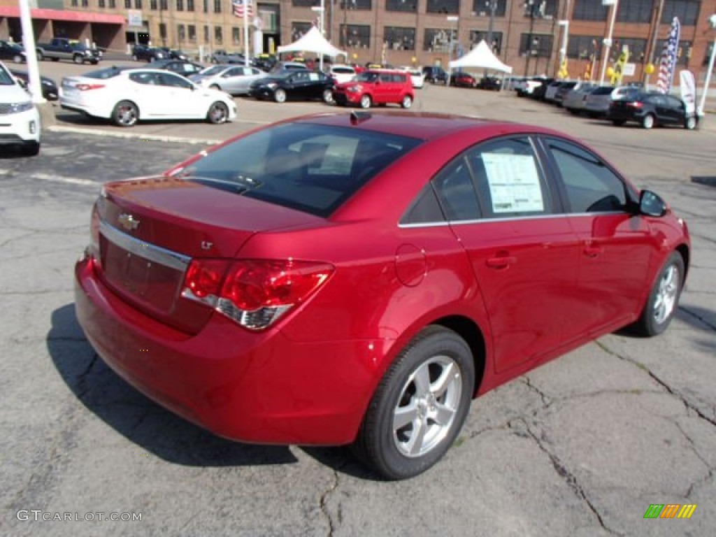 2014 Cruze LT - Crystal Red Tintcoat / Jet Black photo #8