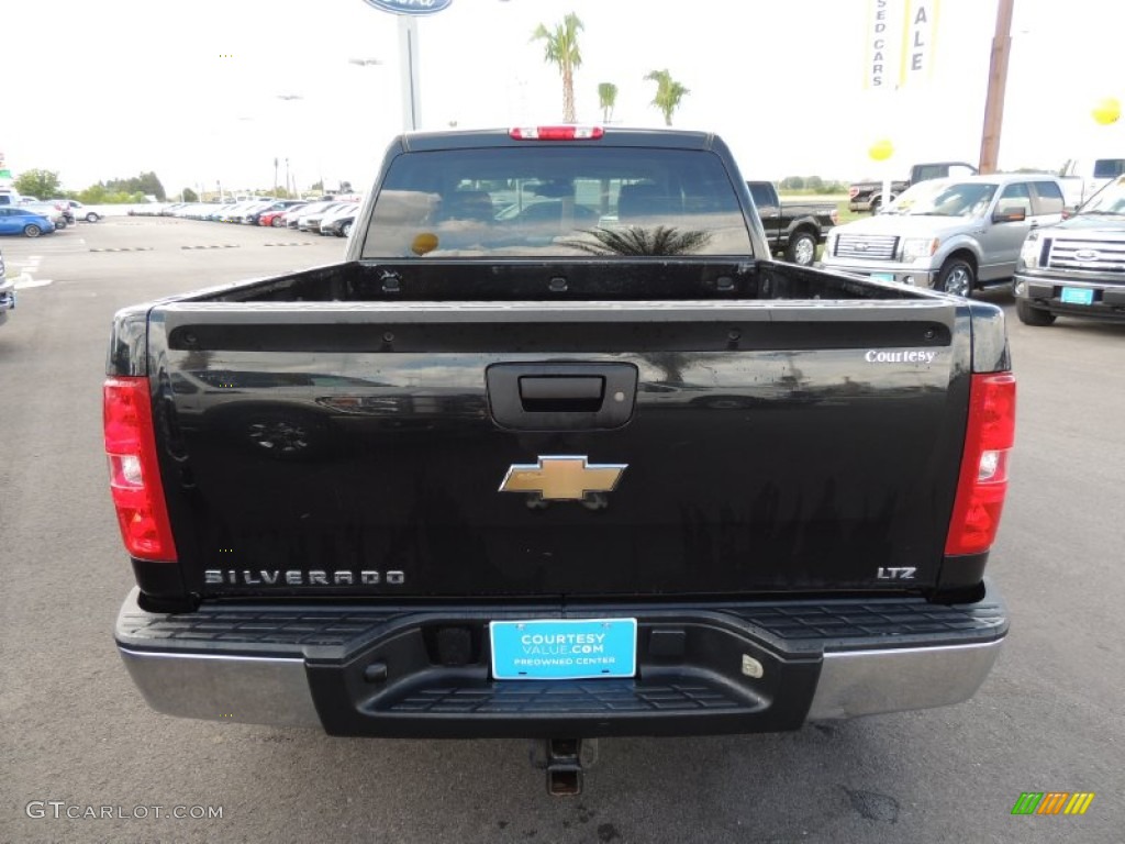 2009 Silverado 1500 LTZ Crew Cab 4x4 - Black Granite Metallic / Light Titanium photo #3