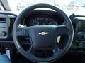 Jet Black/Dark Ash 2014 Chevrolet Silverado 1500 WT Regular Cab Steering Wheel