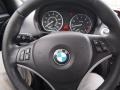 Black 2008 BMW 1 Series 135i Convertible Steering Wheel