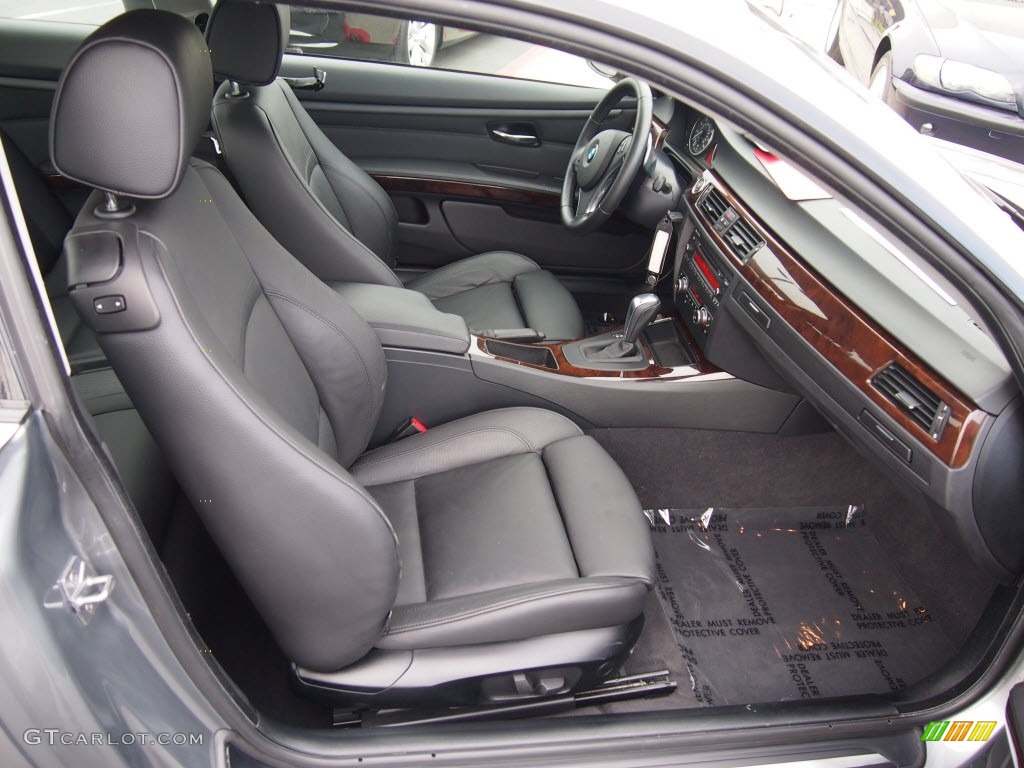 2011 3 Series 335i Coupe - Space Gray Metallic / Black photo #3