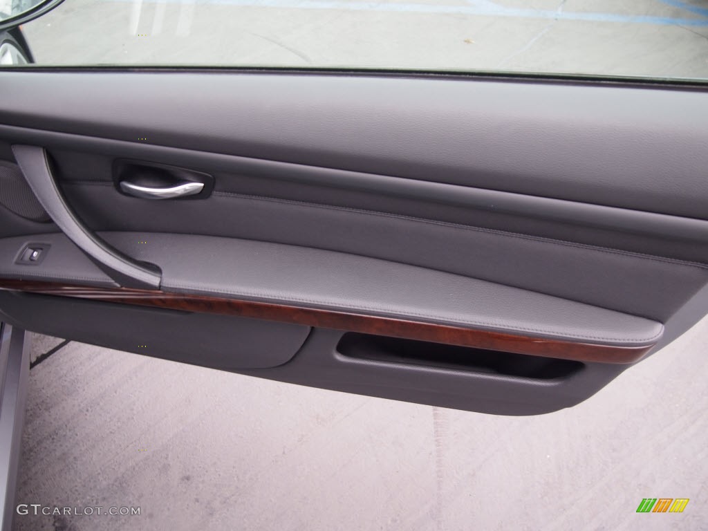 2011 3 Series 335i Coupe - Space Gray Metallic / Black photo #5
