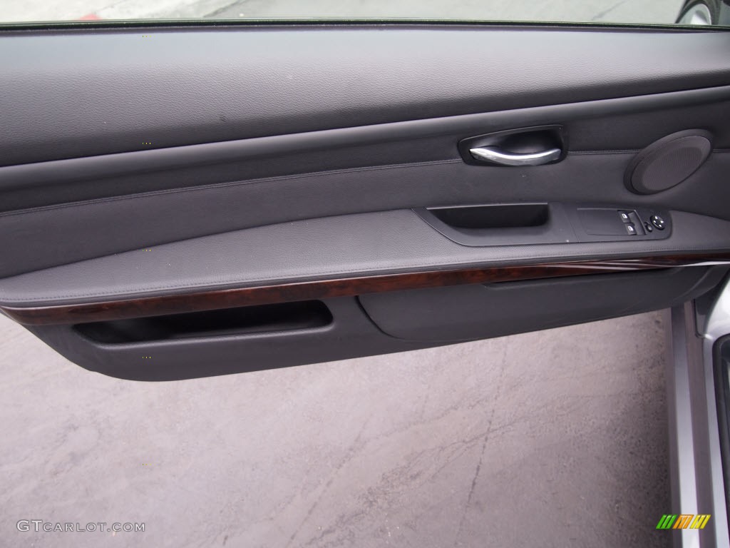 2011 3 Series 335i Coupe - Space Gray Metallic / Black photo #14