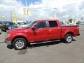 2009 Razor Red Metallic Ford F150 Lariat SuperCrew  photo #5