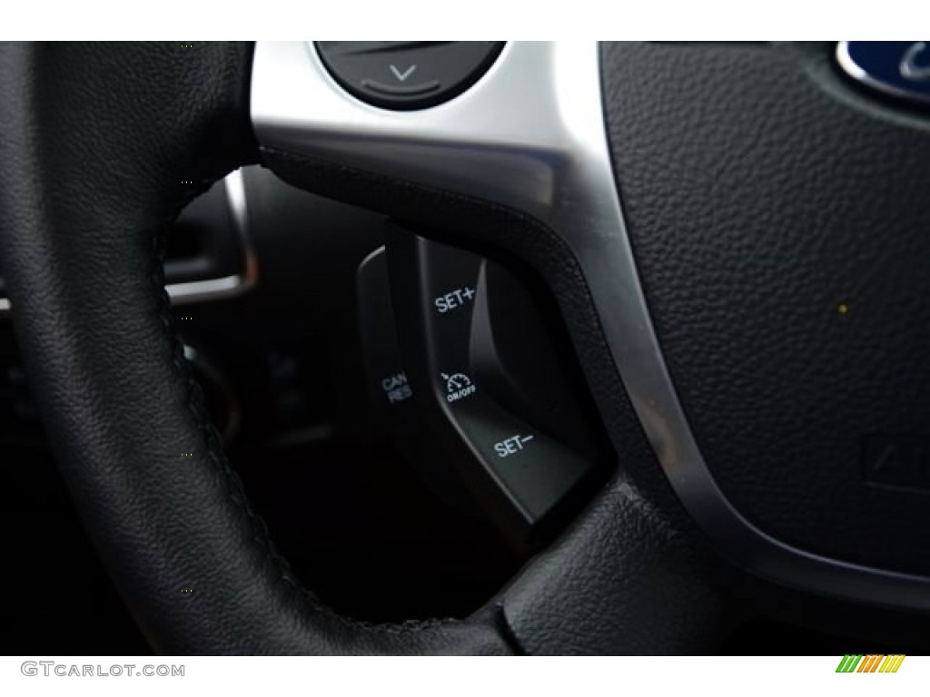 2014 Focus Titanium Hatchback - Sterling Gray / Charcoal Black photo #24