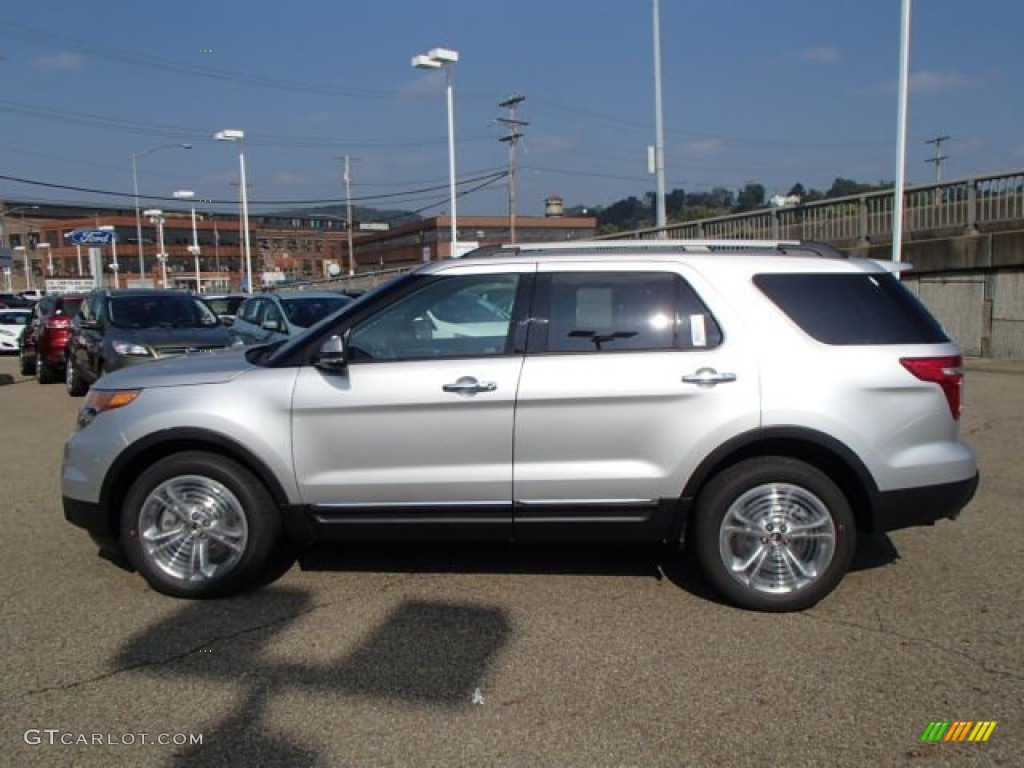 2014 Explorer Limited 4WD - Ingot Silver / Charcoal Black photo #5