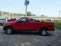 2013 Vermillion Red Ford F150 XL Regular Cab 4x4  photo #5