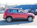 2011 Wild Cherry Metallic Volkswagen Tiguan SE 4Motion  photo #7