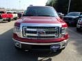 2013 Ruby Red Metallic Ford F150 XLT SuperCab 4x4  photo #3