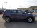 2014 Atlantis Blue Metallic Chevrolet Equinox LS AWD  photo #4