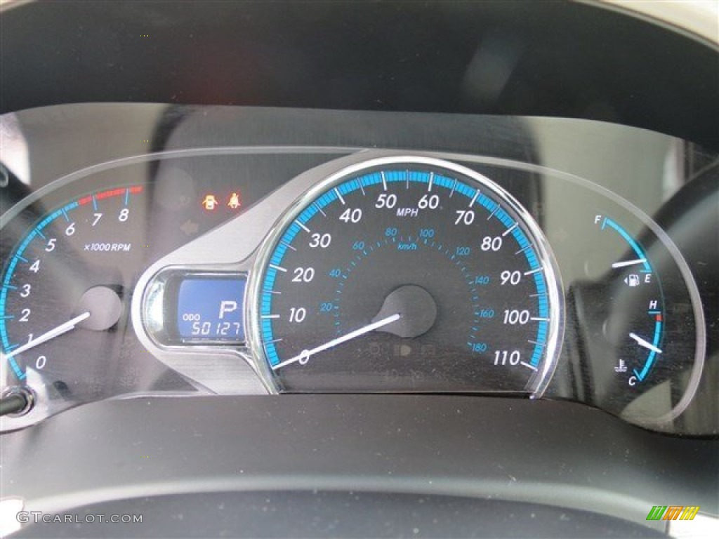 2011 Sienna XLE - South Pacific Blue Pearl / Bisque photo #19
