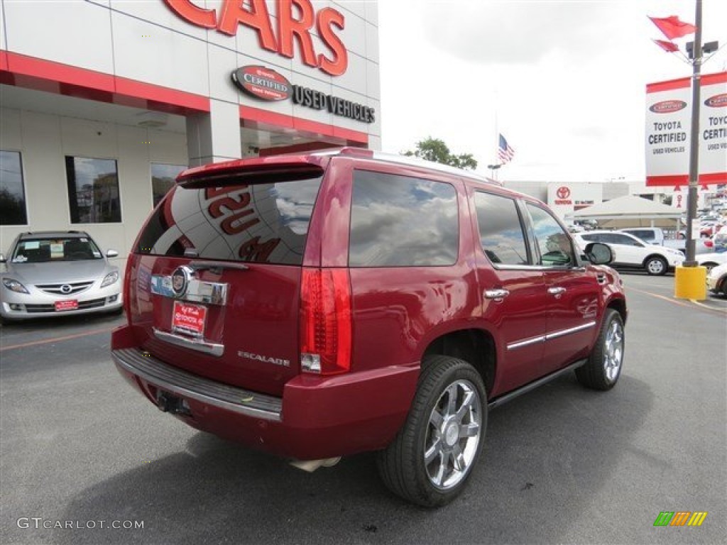 2007 Escalade AWD - Red-E / Cocoa/Light Cashmere photo #7