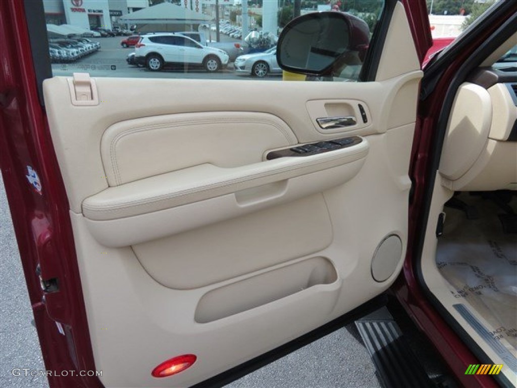 2007 Escalade AWD - Red-E / Cocoa/Light Cashmere photo #10