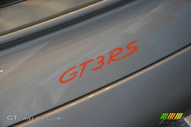 2007 911 GT3 RS - Arctic Silver Metallic/Orange / Black photo #45