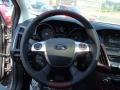 2014 Ford Focus Tuscany Red Interior Steering Wheel Photo