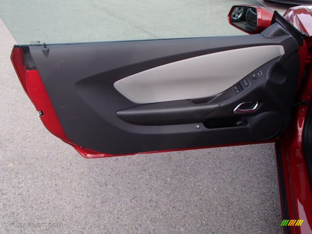 2014 Camaro LS Coupe - Red Rock Metallic / Black photo #11