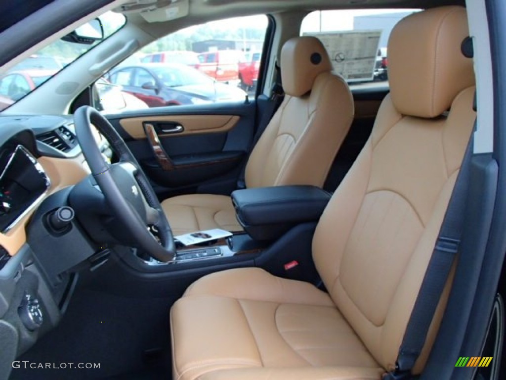 2014 Chevrolet Traverse LTZ AWD Front Seat Photo #85947790