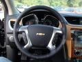 Ebony/Mojave 2014 Chevrolet Traverse LTZ AWD Steering Wheel