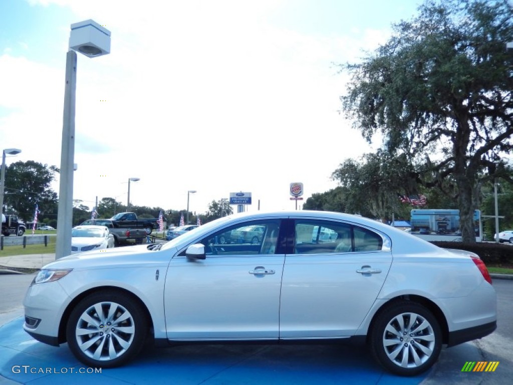 Ingot Silver Metallic 2014 Lincoln MKS FWD Exterior Photo #85948476