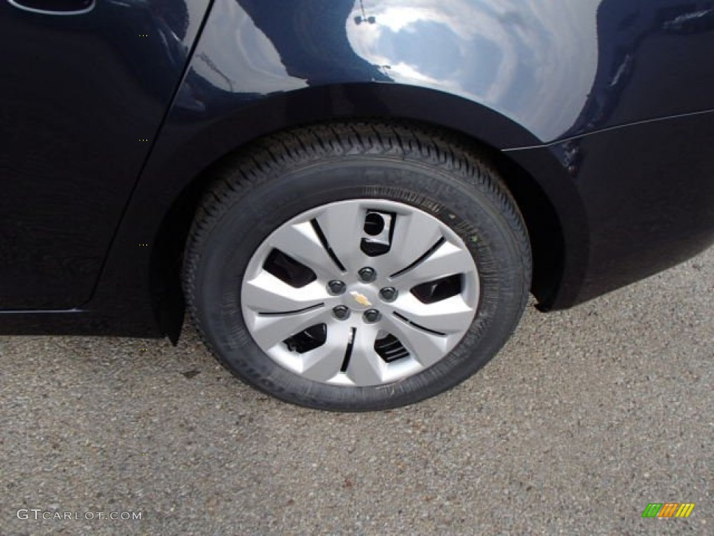 2014 Cruze LS - Blue Ray Metallic / Jet Black/Medium Titanium photo #9