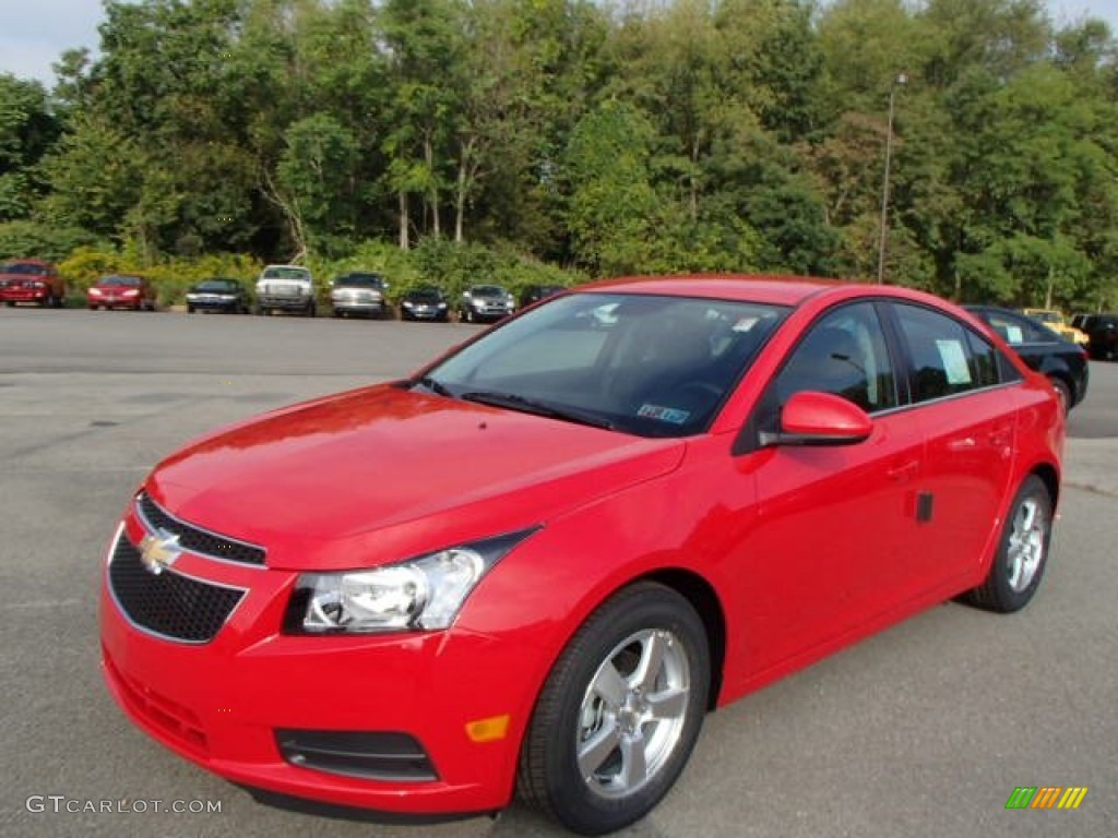 2014 Cruze LT - Red Hot / Jet Black photo #1