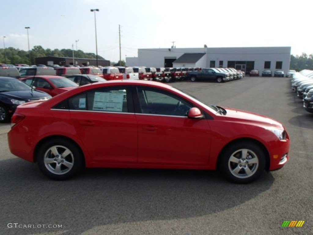 2014 Cruze LT - Red Hot / Jet Black photo #4