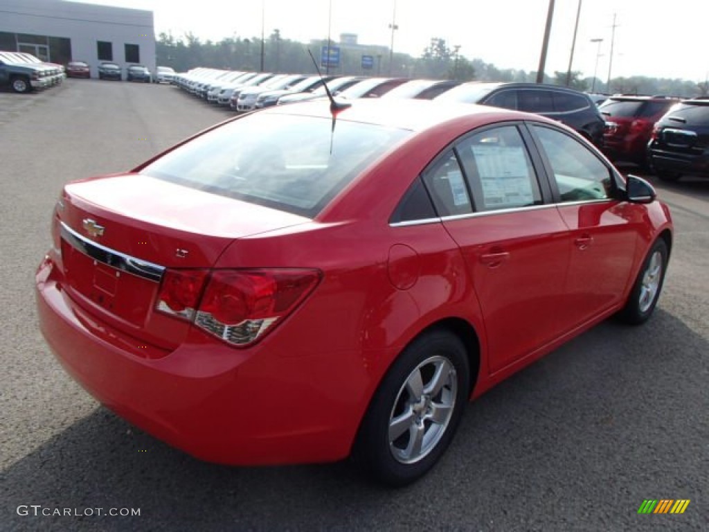 2014 Cruze LT - Red Hot / Jet Black photo #5