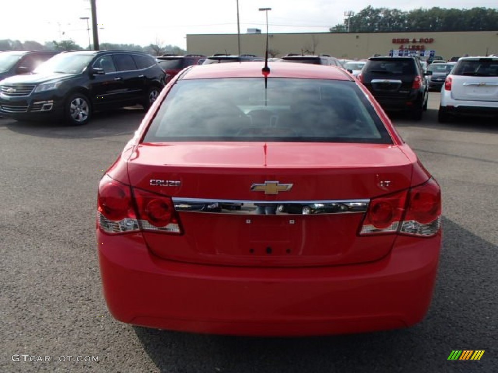 2014 Cruze LT - Red Hot / Jet Black photo #6