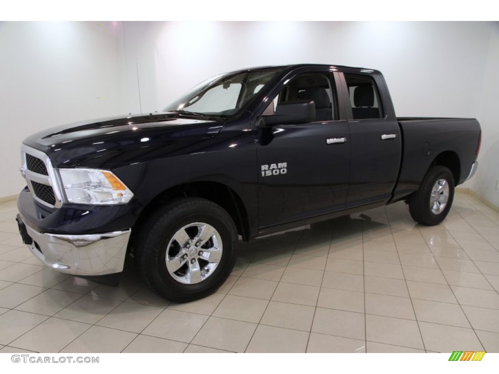 True Blue Pearl 2013 Ram 1500 SLT Quad Cab 4x4 Exterior Photo #85949049