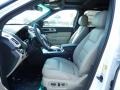 2014 White Platinum Ford Explorer Limited  photo #6