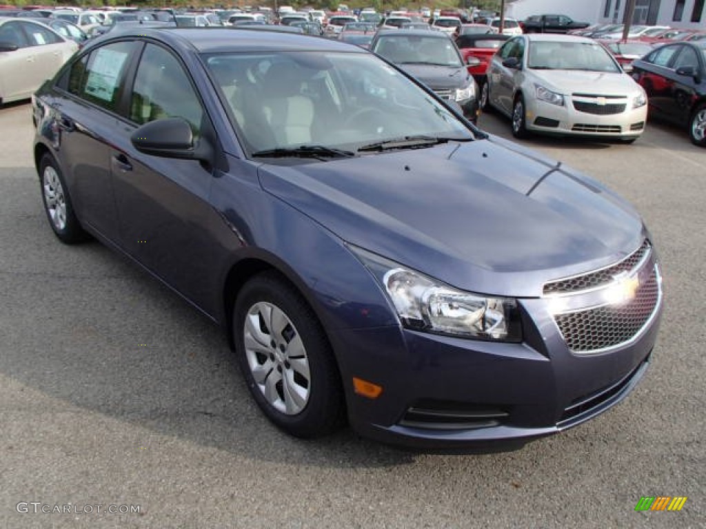 2014 Cruze LS - Atlantis Blue Metallic / Jet Black/Medium Titanium photo #3