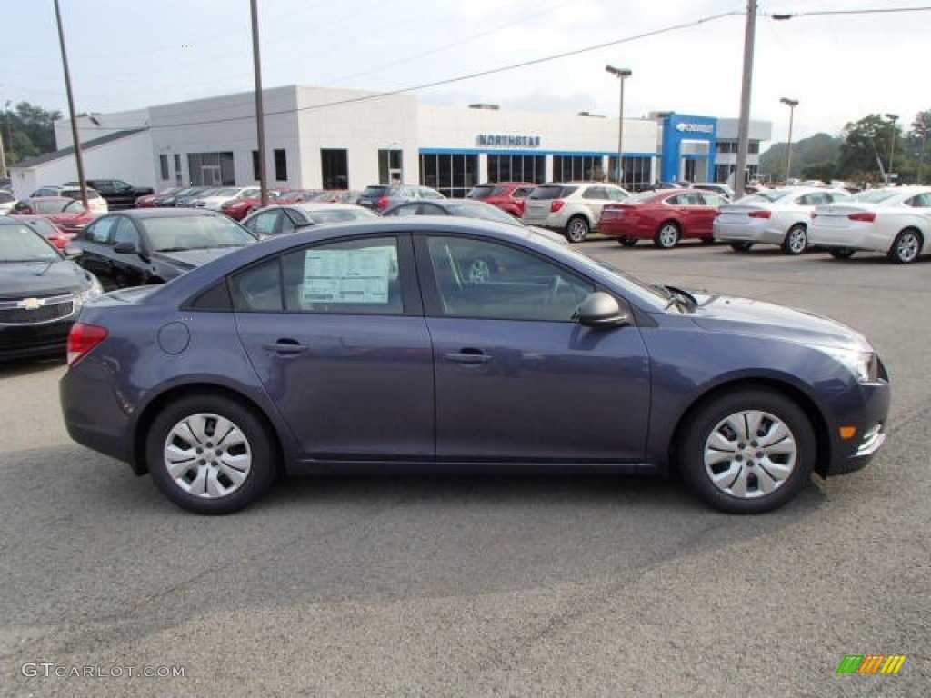 2014 Cruze LS - Atlantis Blue Metallic / Jet Black/Medium Titanium photo #4