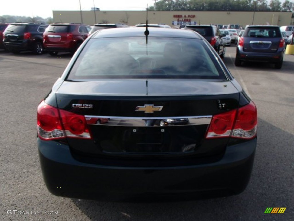 2014 Cruze LT - Rainforest Green Metallic / Jet Black photo #6