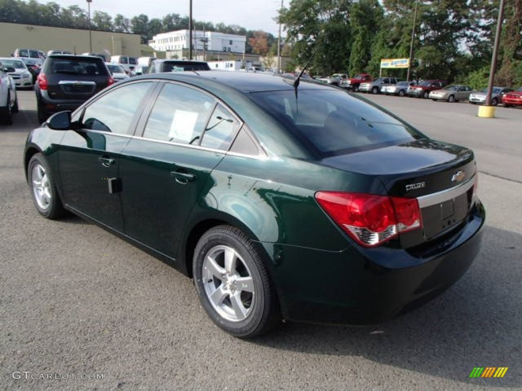 Rainforest Green Metallic 2014 Chevrolet Cruze LT Exterior Photo #85950615