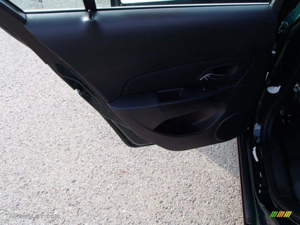 2014 Cruze LT - Rainforest Green Metallic / Jet Black photo #13