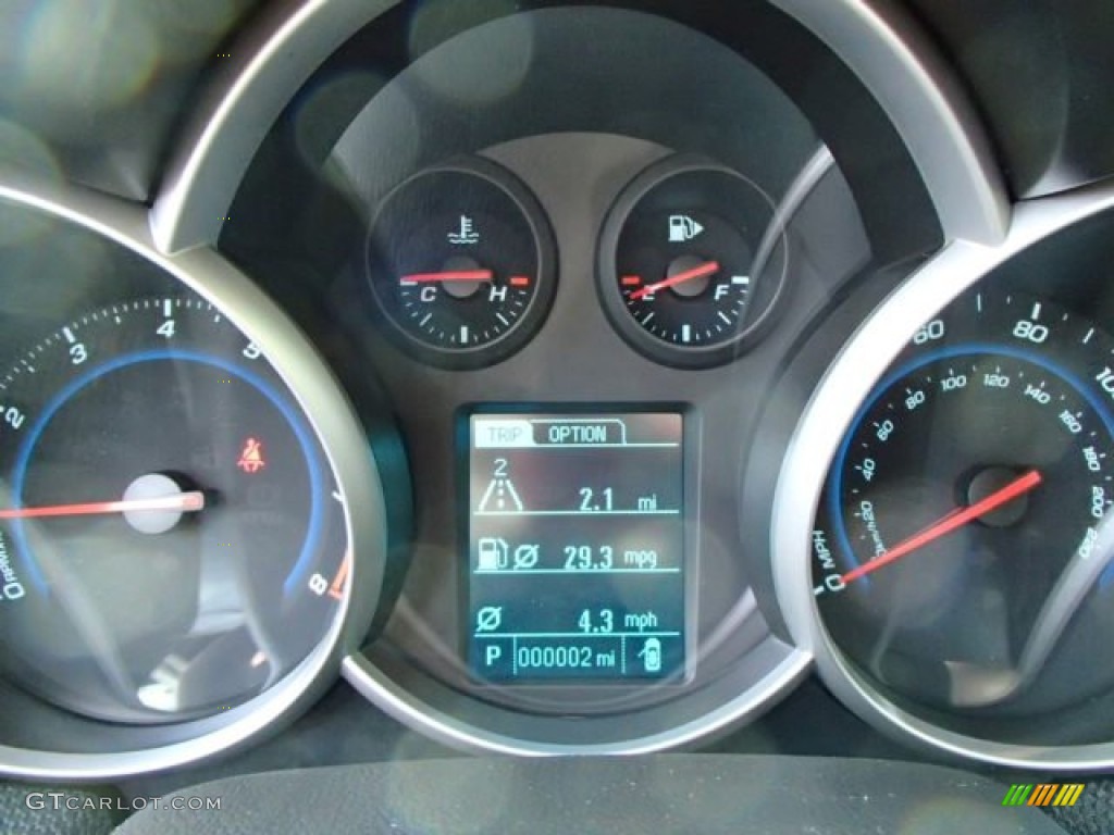 2014 Cruze LT - Rainforest Green Metallic / Jet Black photo #19