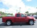 2006 Inferno Red Crystal Pearl Dodge Ram 1500 SLT Quad Cab  photo #9