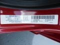PRH: Inferno Red Crystal Pearl 2010 Chrysler Sebring LX Convertible Color Code
