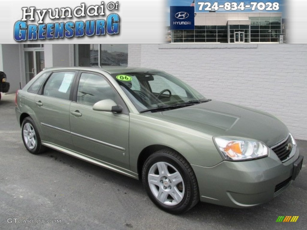 2006 Malibu Maxx LT Wagon - Silver Green Metallic / Cashmere Beige photo #1