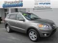 2012 Mineral Gray Hyundai Santa Fe Limited V6 AWD  photo #1