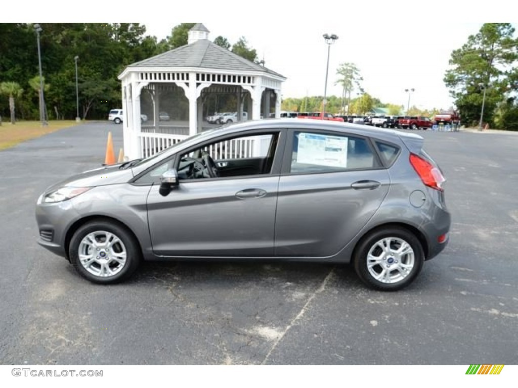 Storm Gray 2014 Ford Fiesta SE Hatchback Exterior Photo #85954214