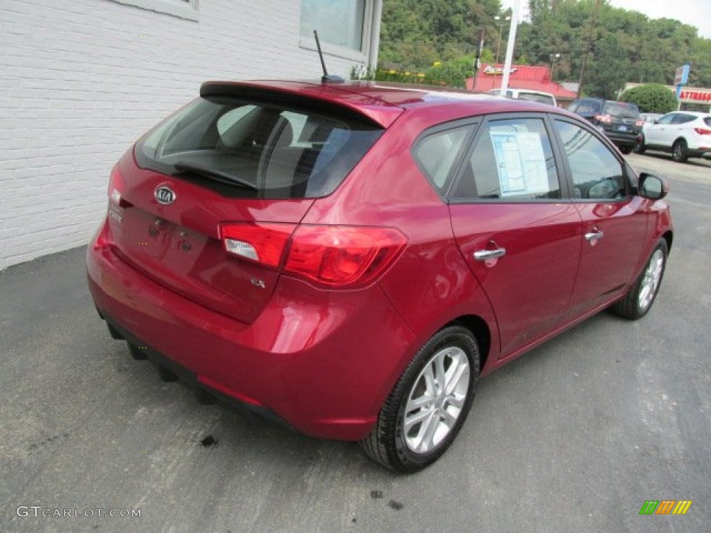 Spicy Red 2012 Kia Forte EX Exterior Photo #85954464