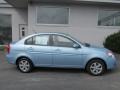 2011 Ice Blue Hyundai Accent GLS 4 Door  photo #2