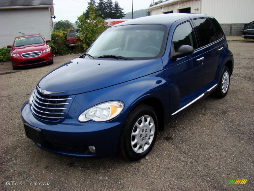 2010 PT Cruiser Classic - Deep Water Blue Pearl / Pastel Slate Gray photo #13