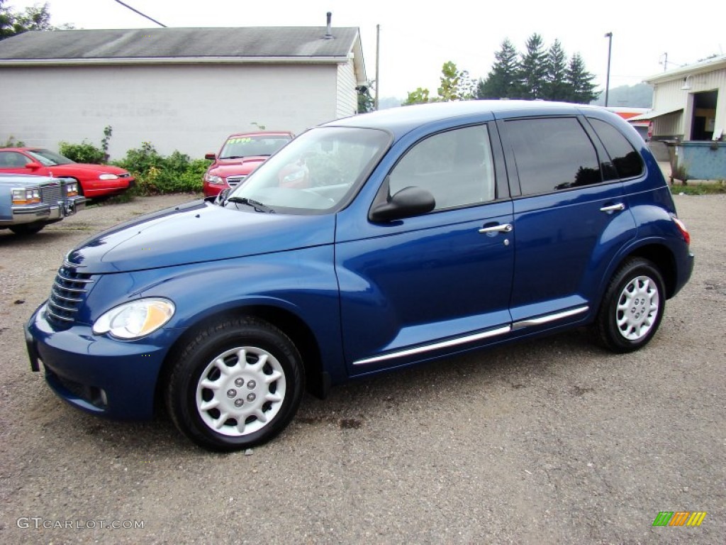 2010 PT Cruiser Classic - Deep Water Blue Pearl / Pastel Slate Gray photo #14